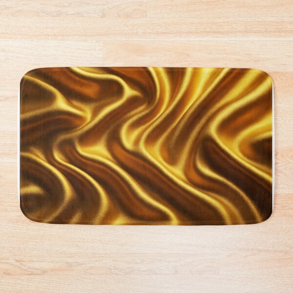 Item preview, Bright Gold Textile Texture – Shiny Fabric Surface Design designed and sold by EmeraldeaArt.