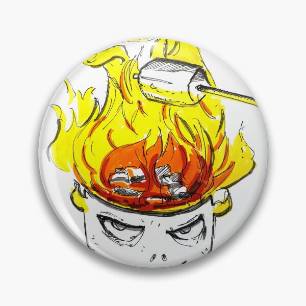 Item preview, Marshmallow fire creature designed and sold by panosbr.