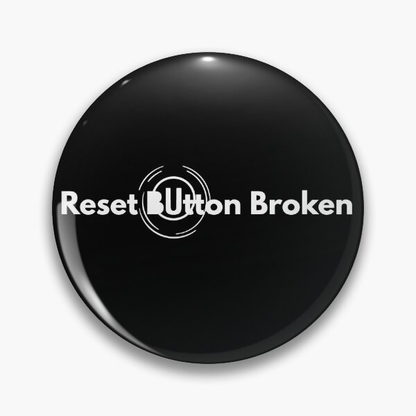 Item preview, Reset Button Broken - Christmas Stress Edition designed and sold by Marina  Nagi (Inspire Ville).