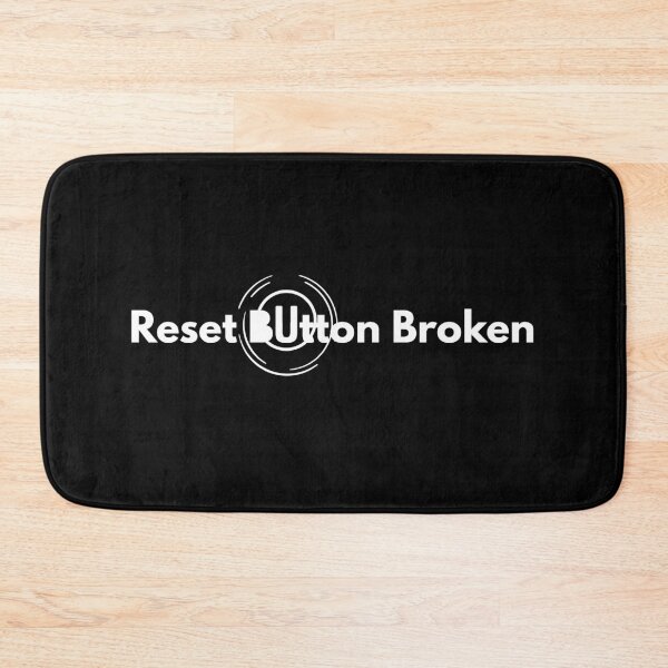 Item preview, Reset Button Broken - Christmas Stress Edition designed and sold by Marina  Nagi (Inspire Ville).