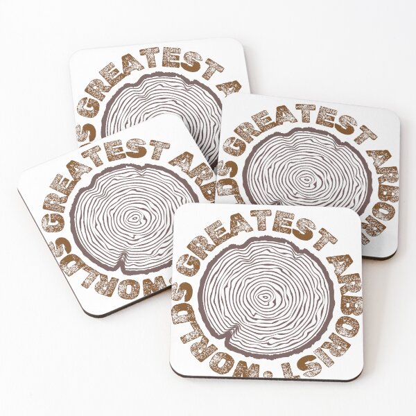 Item preview, World’s Greatest Arborist Tree Ring Design designed and sold by Pokah79.