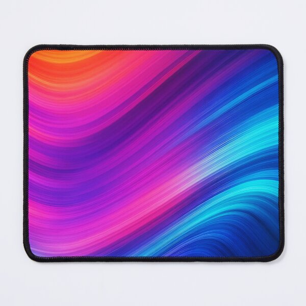 Item preview, Dynamic Abstract Background – Red Purple and Blue Flowing Lines designed and sold by EmeraldeaArt.