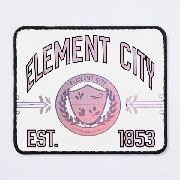 Item preview, Element City Emblem Design | Minimalist Crest Art | Fire, Water, Air & Earth Elements Inspired Symbol designed and sold by inallusha.