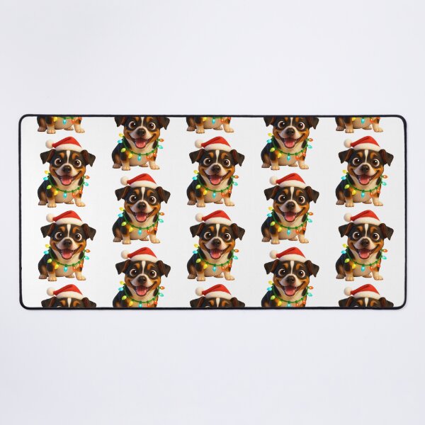 Item preview, Christmas Rat Terrier designed and sold by Sillytoe.