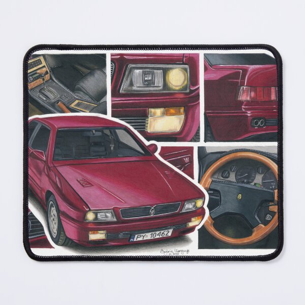 Item preview, Awesome Classic Italian Car designed and sold by SylwiaCarArt.