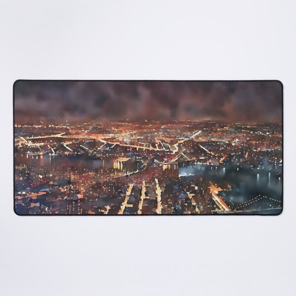 Item preview, The Gridwork of Gotham designed and sold by RCWatercolours.