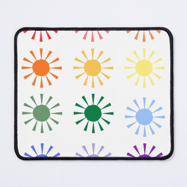 Item preview, Colorful Rainbow Suns Pattern designed and sold by kmorri13.