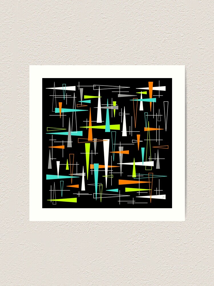 Alternate view of Triunity (black) Art Print