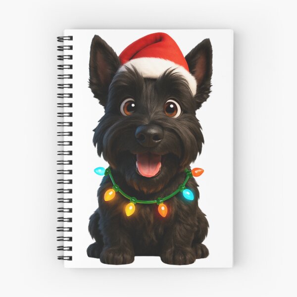 Item preview, Christmas Scottish Terrier designed and sold by Sillytoe.