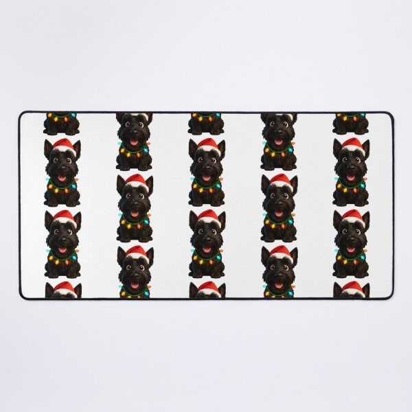 Item preview, Christmas Scottish Terrier designed and sold by Sillytoe.