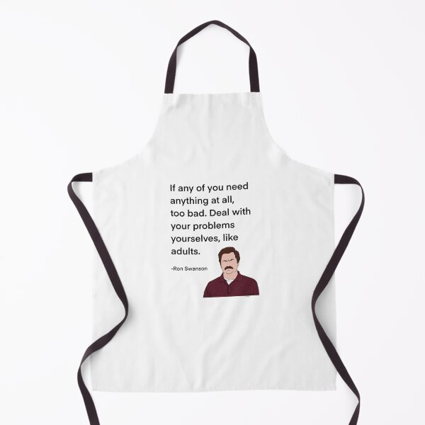 Item preview, Ron Swanson from Parks and Rec quote, need anything designed and sold by Alyssabutcherart.