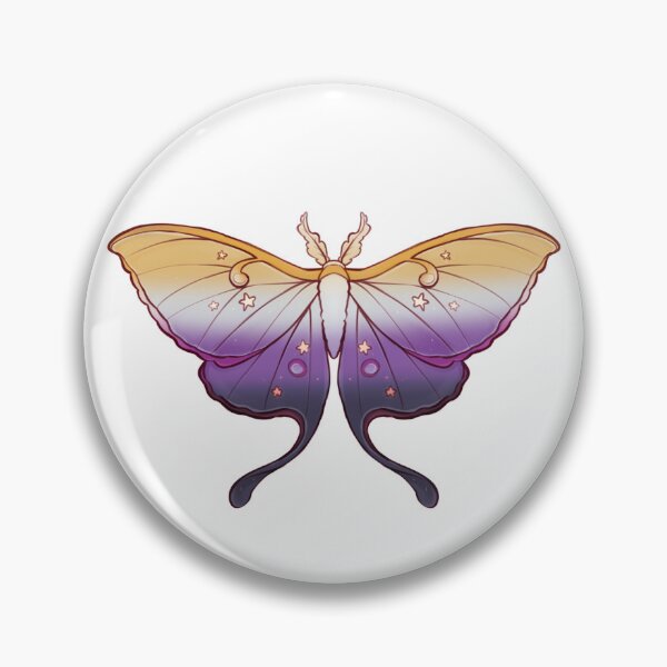 Item preview, Moth (nonbinary) designed and sold by georgieporgie7.