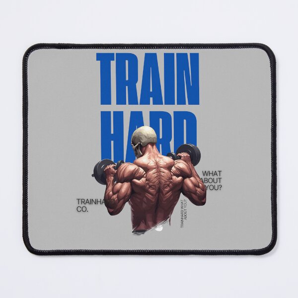 Item preview, Muscle Skull Gym God – TrainHard What About You? designed and sold by TrainHardCo.