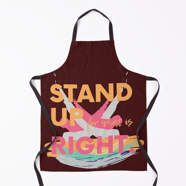 Item preview, Stand Up For What Is Right - Bold Motivational Activist Quote Pop Art Design designed and sold by Elhelaly.