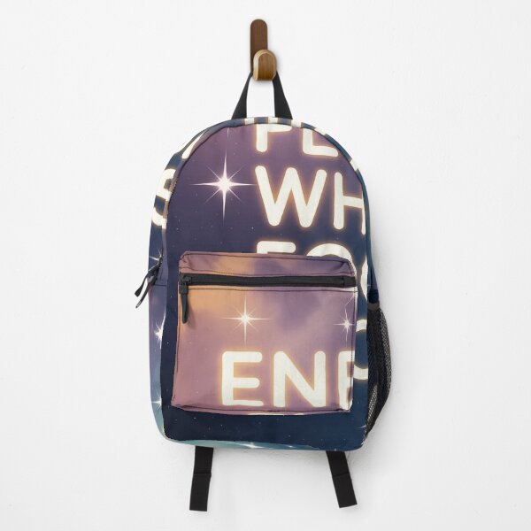 Item preview, Motivational quote about energy flow in a starry cosmic background designed and sold by SpaceartLilu.