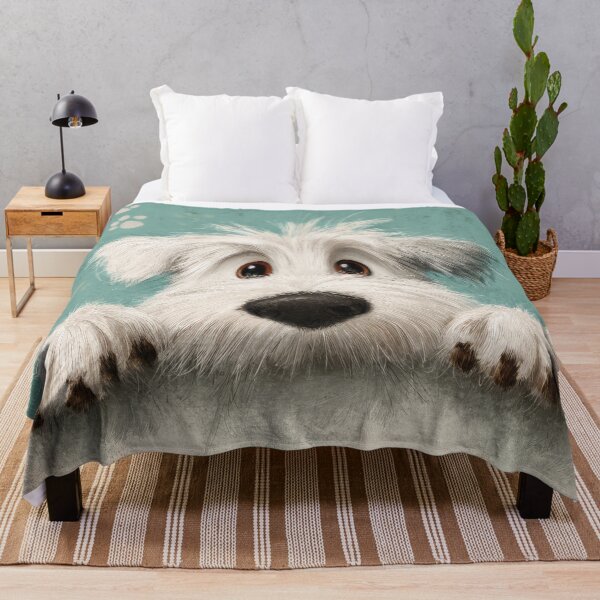Item preview, Sealyham Terrier Peaking over Wall 01 designed and sold by Elisabeth Lucas.