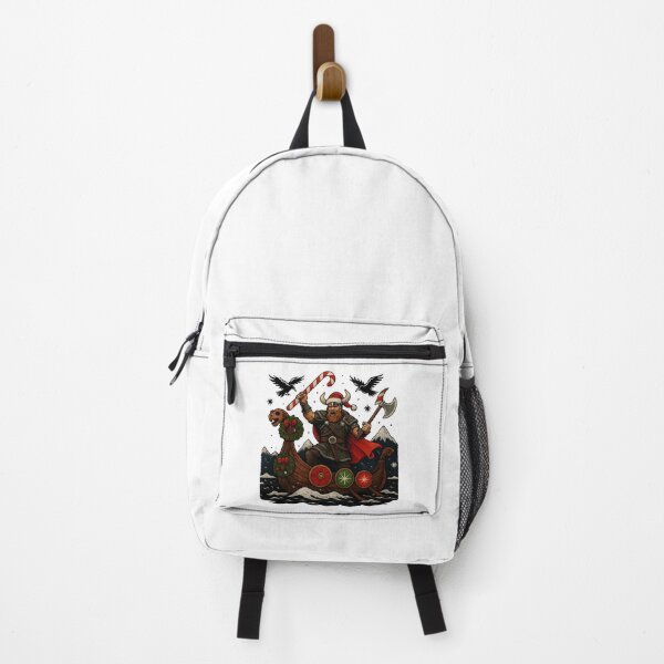Item preview, Nordic Christmas Warrior – Viking on a Dragon Boat designed and sold by Playful-Monster.