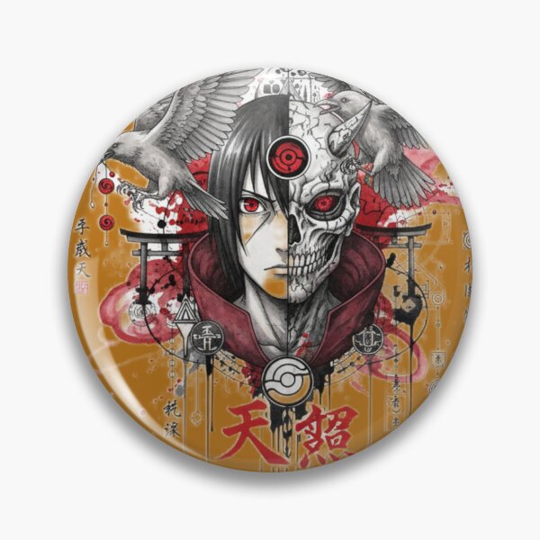 Item preview, Copy of Itachi Uchiha  - Sharingan Eyes Anime Manga Spooky Fan Art designed and sold by karim38.