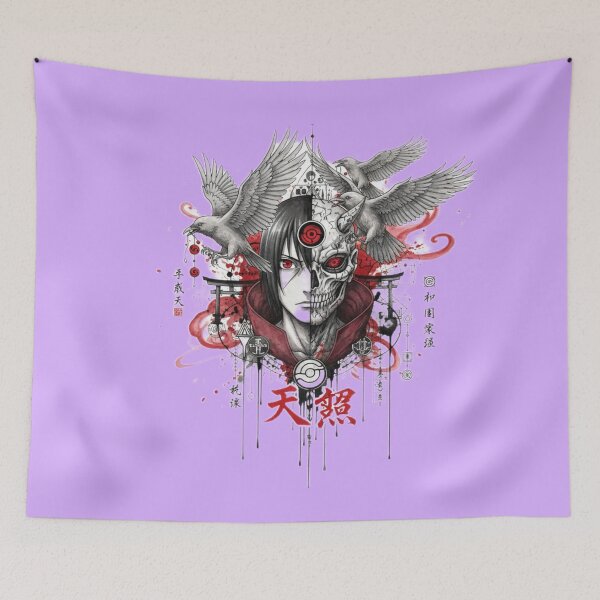Item preview, Copy of Itachi Uchiha  - Sharingan Eyes Anime Manga Spooky Fan Art designed and sold by karim38.