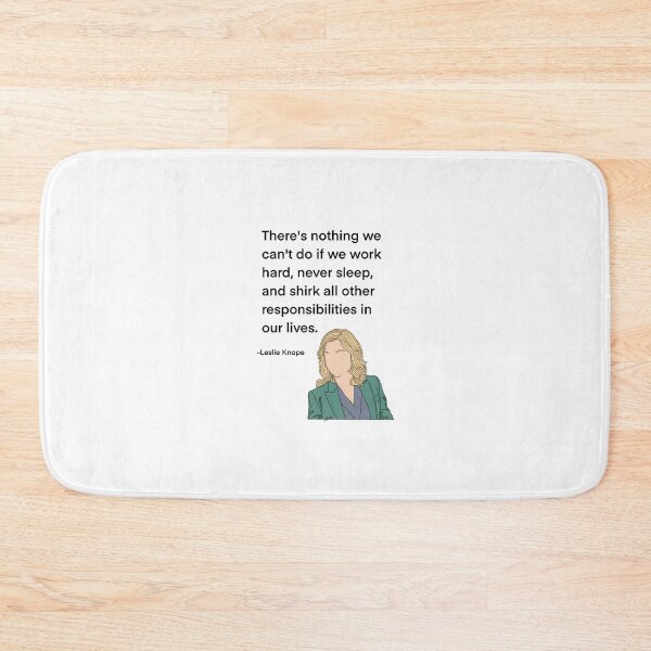 Item preview, Leslie Knope from Parks and Rec quote, nothing we can’t do designed and sold by Alyssabutcherart.