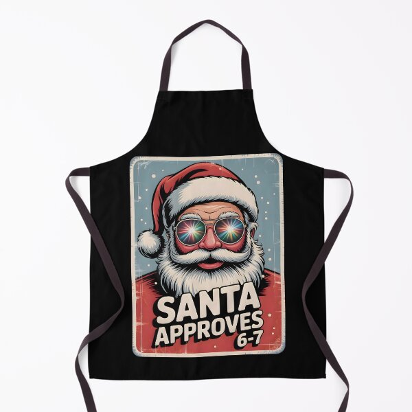 Item preview, Groovy Santa Approves 6-7 | Funny Holiday Vibes designed and sold by CalmDownZone ⭐️⭐️⭐️⭐️⭐️.