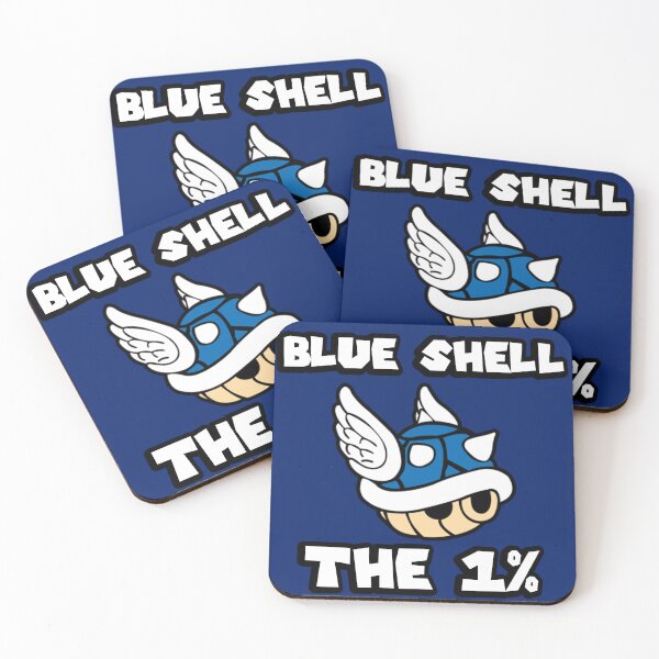 Item preview, Blue Shell The One Percent designed and sold by AvatarObi.