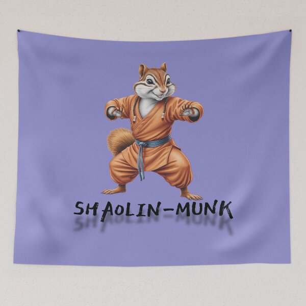 Item preview, Funny Kung-Fu Chipmunk Martial Arts Humor designed and sold by Uniquely Yours.