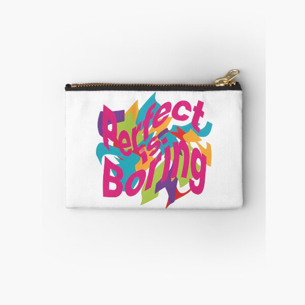 Item preview, Perfect Is Boring – Colorful Creative Quote designed and sold by WallaceSilvaART.