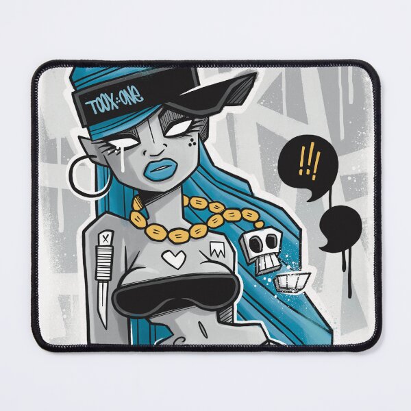 Item preview, Street cartoon Pinup graffiti tattoo by TOOX ONE designed and sold by TOOX ONE.