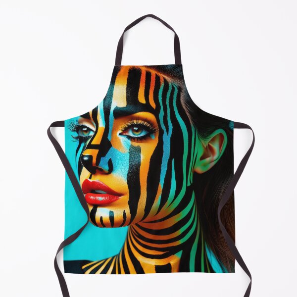 Item preview, Body Painting Weird Zebra Woman 1 designed and sold by 3dvirtualand.