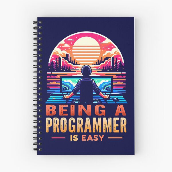 Item preview, Being a programmer is easy, typography designed and sold by maxmaj.