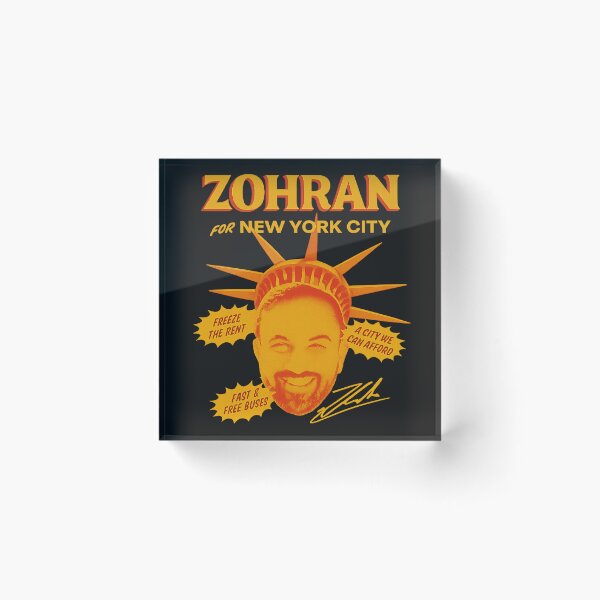 Item preview, Zohran Mamdani designed and sold by IdealDo.