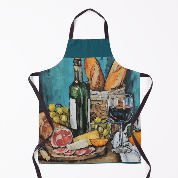 Item preview, Celebrate Charcuterie with Wine, Cheese, Cured Meats, Fresh Bread, and Vibrant Fruits designed and sold by OlfactoART Studio.