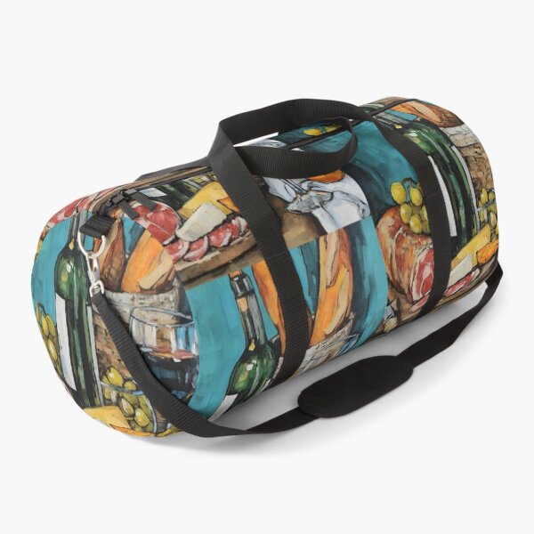 Item preview, Celebrate Charcuterie with Wine, Cheese, Cured Meats, Fresh Bread, and Vibrant Fruits designed and sold by OlfactoART Studio.