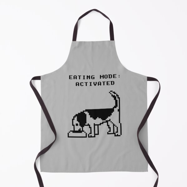 Item preview, Eating Mode Activated Pixel Dog designed and sold by illucalliart.