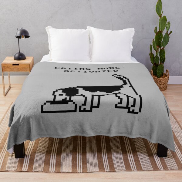 Item preview, Eating Mode Activated Pixel Dog designed and sold by illucalliart.
