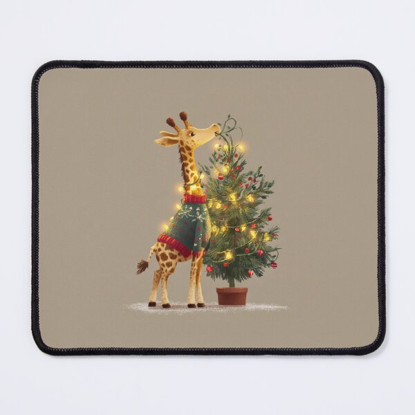 Item preview, Geraldine the Christmas Giraffe designed and sold by GreatestMinds.