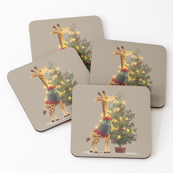 Item preview, Geraldine the Christmas Giraffe designed and sold by GreatestMinds.