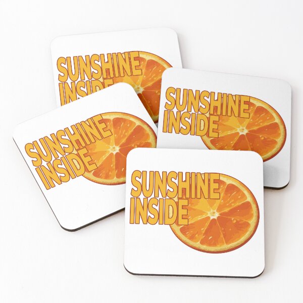 Item preview, Sunshine Inside – Bright Orange Slice Illustration | Happy Summer Fruit Art designed and sold by InFrameVision.