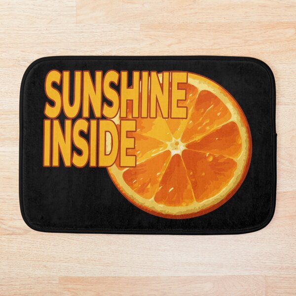 Item preview, Sunshine Inside – Bright Orange Slice Illustration | Happy Summer Fruit Art designed and sold by InFrameVision.
