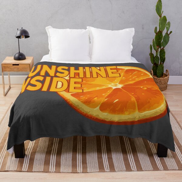 Item preview, Sunshine Inside – Bright Orange Slice Illustration | Happy Summer Fruit Art designed and sold by InFrameVision.
