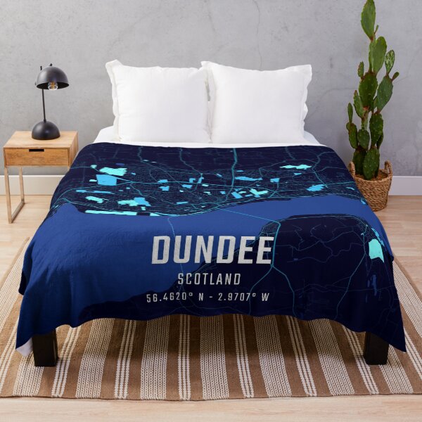 Item preview, Dundee Midnight City Map designed and sold by HomeLivingCo.