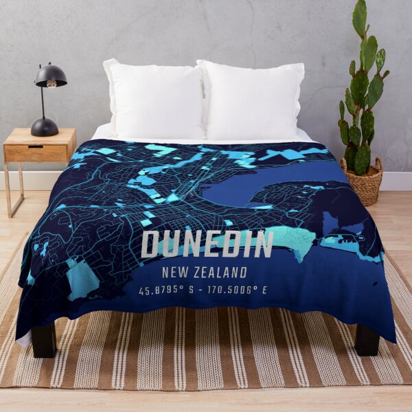 Item preview, Dunedin Midnight City Map designed and sold by HomeLivingCo.