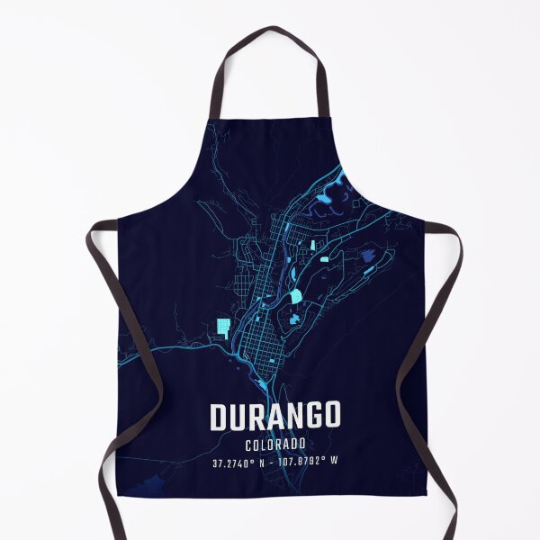 Item preview, Durango Midnight City Map designed and sold by HomeLivingCo.