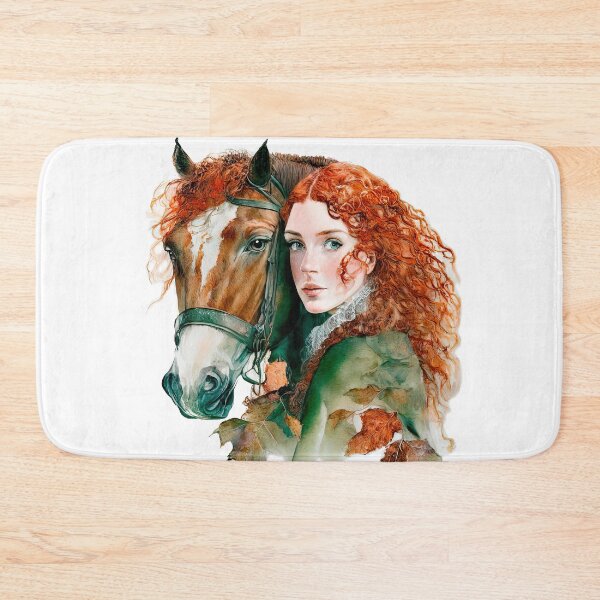 Item preview, Victorian Autumn Equestrian Portrait designed and sold by LanaGustavsson.