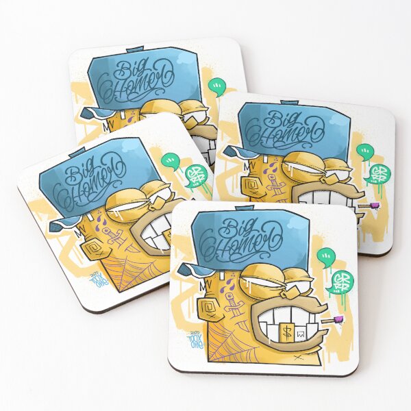 Item preview, Street Cartoon Homer Simpsons by TOOX ONE  designed and sold by TOOX ONE.