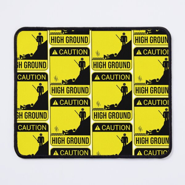 Item preview, Caution High Ground designed and sold by Shop signer.
