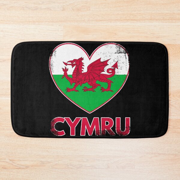 Item preview, Proud Welsh Roots - I Love Cymru (Weathered Dragon Style) designed and sold by Designs by Jesabee.