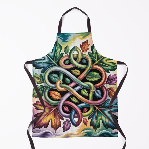 Item preview, Celtic symbols and knots in the leaves. designed and sold by Lilashakti ⭐️ ⭐️ ⭐️ ⭐️ ⭐️.