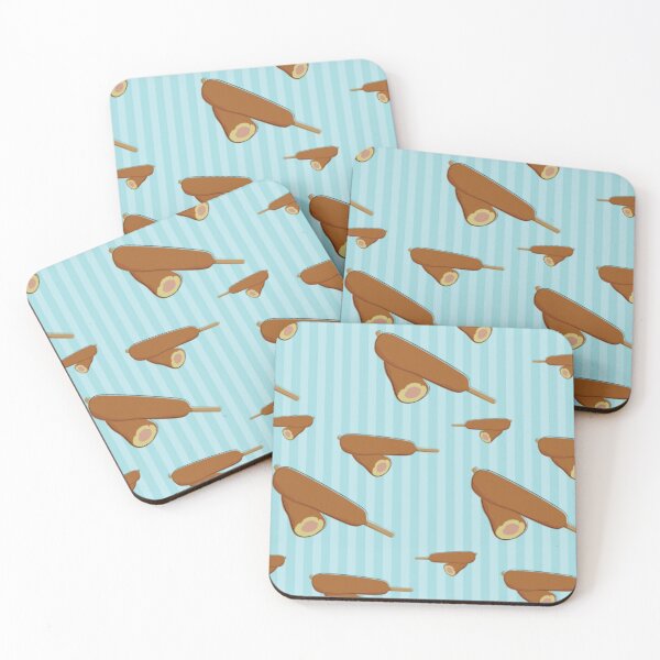 Item preview, Corn Dog Fun Pattern designed and sold by borenclolahroy.